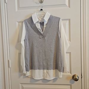 Long Sleeve Sweater Tunic Shirt